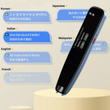 Intelligent Translation Smart Recording Reading Travel Language Translator Pen Scanner With Ocr Digital Voice