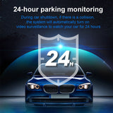 Dual Lens Automobile Data HD 1080P 4.3 Inch Car Recorder 170 Degree Wide Angle Auto Video Camera Motion Detection