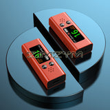 3 In1 Carbon Monoxide Portable Aluminum Alloy Accurate Rechargeable Travel CO Temp/Humidity Detector with Loud Alarm