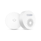 Home Wireless Self-electric Doorbell No Wiring Power-off Memory Habit Waterproof Works with Mijia App Smart Control