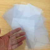 100/50 SheetsClear PVC Flexible Transparent Plastic Sheet for DIY Projects Scrapbooking Handmade Shaker Cards Cover Album Photo