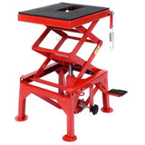Cross Country Motorcycle High Lift Platform Hydraulic Lifting and Stopping Jack Maintenance Support