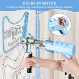 2 in 1 Tufting Electric Carpet Gun - Cut and Loop Pile, Speed Adjustable for Beginners