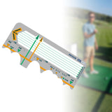 Practice Stand Mat, Gollignment Swing Trainer, Golf Training Aid for Sports