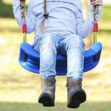 Plastic Swings Seat Set Toy With Adjustable Rope For Garden Playground Accs Outdoor Fun Kids Toys