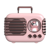 Portable Bluetooth 5.0 Speaker Cute Music Player Support TWS Handsfree With Built-in HD Microphone Rechargeable Lithium Battery
