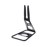 Outdoor Mountain Garage Storage Display Rack Floor Parking Rail Bike Rack, Black