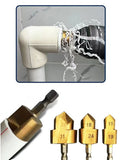 Hexagonal Lifting Drill Bit 20/25/32mm for water pipe maintenance full Open Process PPR lifting hand tool