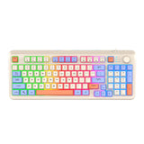 K82 USB Port 94 Keys Hot-Swap Gaming nical Keyboard RGB Light Luminous for Computer Desktop Laptop