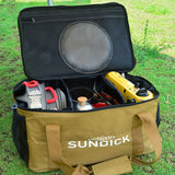 SUNDICK Outdoor Handheld Waterproof Leakproof Camping Picnic BBQ Travel Paron Net Large Beach Office Bag Tools