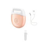 Mini Design Fast Filling Without Skin Damage Body Hair Remover Kemei Km-3213 Usb Charging Waterproof Body Razor Epilator