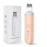 Facial Cleansing Scrubber Blackhead Remover Cleaning Ultrasonic Cavitation Peeling Shovel Beauty Skin Face Care