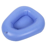 Household Iatable Bedpan Elderly Patients Care Anti Bedsore Air Cushion Potty Blue(Blue )
