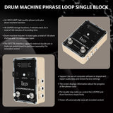 IRIN hine Guitar Effect Pedals 44.1kHz/24bit 160 Minutes 100 Drum Double Stepping Nails Looper Pedal