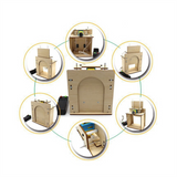 Wooden Lift No. 1 Self-Made House Garage Model Electric Door Kit DIY Technology Gizmo