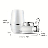 3pcs/set  Faucet Water Purifier Kitchen Tap Water Filter Household Water Filter Filter Water Quality 2 Filter
