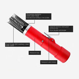 Commercial 120W Electric Scaler Fish Remover Cleaner Battery Descaler Scraper Waterproof Seafood Knife Tool Kitchen