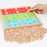 100 Digital Table Math Arithmetic Preschool Learning Toy Montessori Addition Counting Teaching Aids Educational Toys