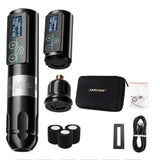 2023 Newest Ambition Wireless Tattoo Machine Pen Custom Brushless Motors Fast Charging Battery 2400mA./h For Tattoo Artist