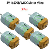 1/2/5/10PCS 3V 16500RPM DC Micro Mini High-speed 130 for DIY Handmade Four-wheel Drive Toy Motor Accessories