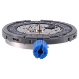 NH35 NH35A Mechanical Watch Movement High Accuracy Date At 3 Datewheel 24 Jewels Automatic Self-Winding Black