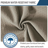 Household chair small diamond jacquard waterproof cushion cover