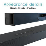 Bluetooth bar Wired Wireless Surround Stereo Home Theater TV Projector System Super Power Sound Speaker