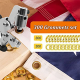 EyeletPliers Tarpaulins,EyeletPliers Set with 300Eyelets (Diameter Mm),EyeletPliers 10 Mm for Leather,Fabrics