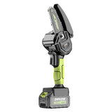 4 Inch Mini Electric Chain Saw With Indicator Rechargeable Woodworking Tool For 21V Battery
