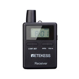 TT109 Explanation Receiver Chest Hanging 2.4G Tourism Museum Conference Tour Guide System
