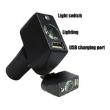 Electric Light 3 Pin XLR Head USB Charging Adjustable Angle LED Power Wheelchair Lighting Controller For Night