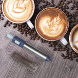 For Coffee, Milk And Steamer, Coffee Frother Handheld, Hand Foam Maker