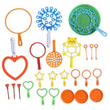 26Pcs Wand Set Stick Creative Bubble Maker Toy Outdoor Activity Funny Gift Toys