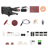 350W Electric Sanding Polishing Mini Grinding Sander Grinder Small Sand-belt hine With 30MM Belt