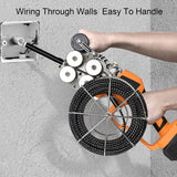 Automatic Electrician Threading Electric Puller Through Wall Electrical Threader Stringing Wire hine