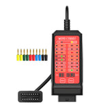 WOYO 12/24V Portable 16-Pin Break Out Box - CAN Bus Circuit Detection for Vehicle Diagnosis, On-Board Tester.