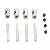 RC Car Harden Metal Cross Pin Drive Shaft CVD Pins Set Screw Replace For Traxxas 1/10 Summit Truck RTR