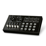 I10 Multifunction Live Sound Card Mic Voice Control Live Streaming for Pc Computer Headphone Dsp Audio Chip Studio Audio Mixer