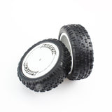 Wheel Tire Tyre With Hex Nut For Wltoys 104001 104002 1/10 RC Car Upgrades Parts Spare Accessories
