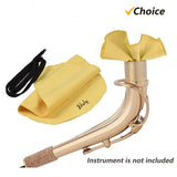 Btuty Clarinet Piccolo Flute Saxphone Cloth for Inside Tube Saxophone Sax Cleaning Tool Wind Instrument Cleaner