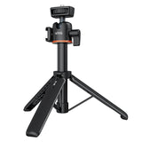 Extendable Vlog Tripod Extend Selfie Stick Tripod For GoPro Camera Smartphone Vlog Tripods for Microphone LED Light