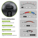 High Accurancy Tester Moisture/PH/Fertility/Sunlight Intensity Testers Planting Detector Soil PH Test Tool