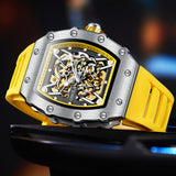 ONOLA Brand New Luxury New Fashion Mechanical Watch Male Luminous Sports Water Resistant Mens Clock Automatic Watch Reloj Hombre
