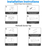 Under Cabinet Rack Stainless Steel Wall Mount Towel Paper Holder For Kitchen, Bathroom