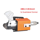 AM6 Pneumatic Terminal Piler Crimping hine Tubular Pre-insulated Quadrilateral Hexagon 0.08-6mm2 Terminals Crimper Tool