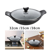 Korean Pot with Glass Lid - Reusable for Bibimbap & Soup, Cookware