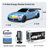 2024 1:16 Simulation New Energy 20km/h High-speed Drift Wireless Remote Control Car Toy Children's Gift