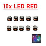 0~400mm 300mm DC Wireless Power supply Transmitter Coil Charging Module Remote Charger 10pcs Led receiver Light DIY Model Toys