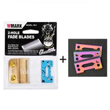 WMARK 2 Hole Replacement Clipper for Professional Barbers and Stylists Many Matches Magic Blades
