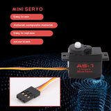 AS-1 Mini Servo AXI31619 For 1/24 RC Crawler Axial SCX24 AXI90081 AXI00002 AXI00001 AXI00005 Upgrade Parts